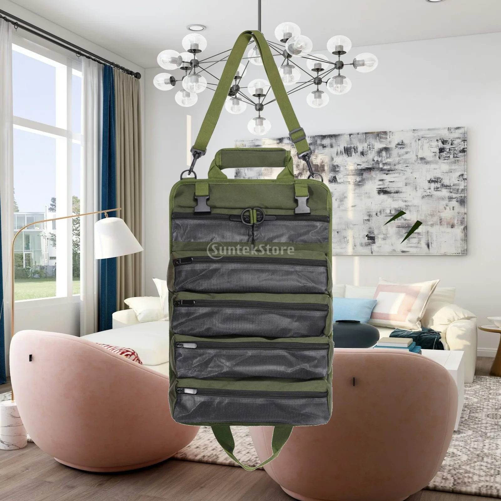 Electrician Tool Bag Multifunction Multi Pockets Oxford Cloth for Builders