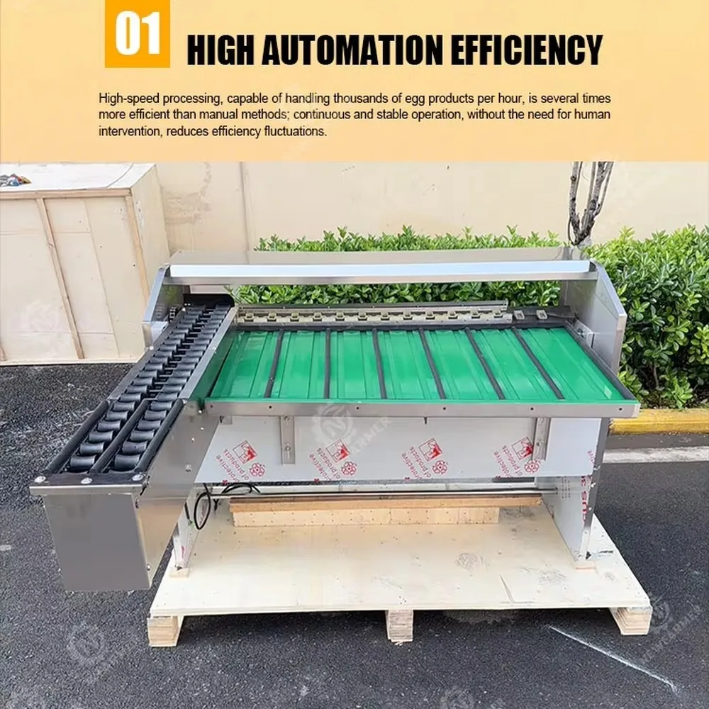 Industrial Chicken Egg Grading Machine Egg Sorter By Weight 4 Grades Poultry Farm Equipment