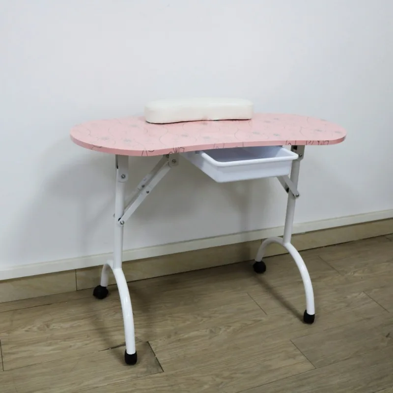 Folding Nail Art Furniture Countertops Manicure Nail Art Salon Furniture