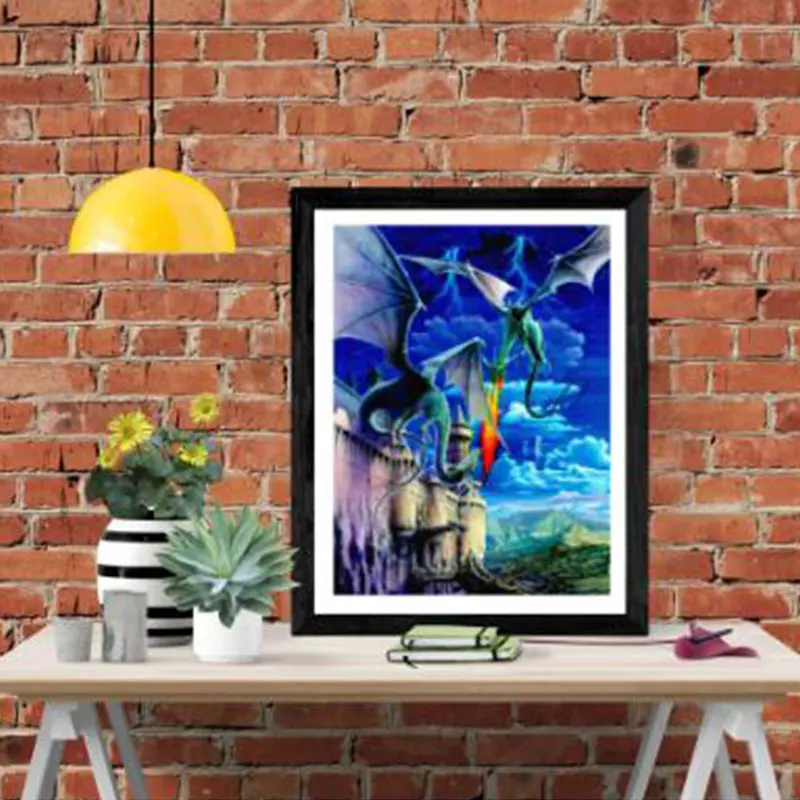 Цифровая ручка KAMY YI, круглая дрель, квадратная дрель, коса дракона, ручная работа, сделай сам, домашнее искусство, декоративная живопись