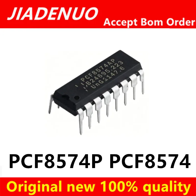 (5-10piece)100% New PCF8574 PCF8574P DIP-16 Chipset