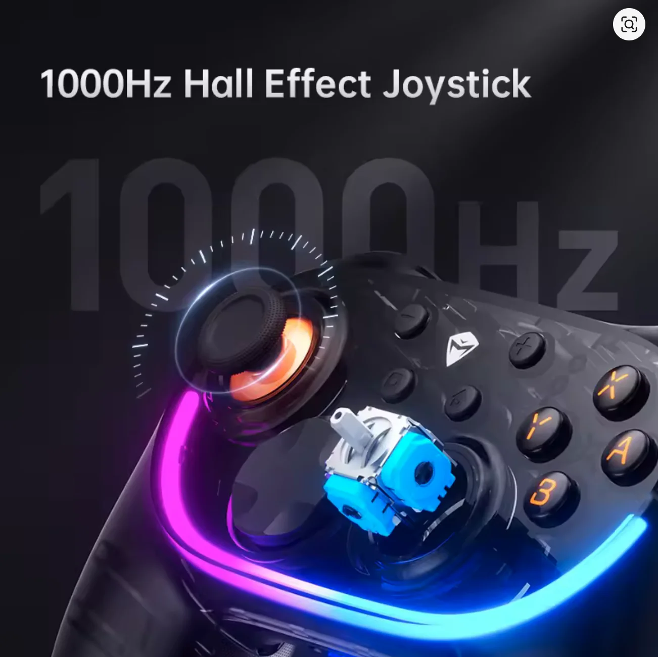 Machenike S3 contrôleur de jeu sans fil PC effet Hall manettes manette pour Nintendo Switch Android iOS Windows Steam