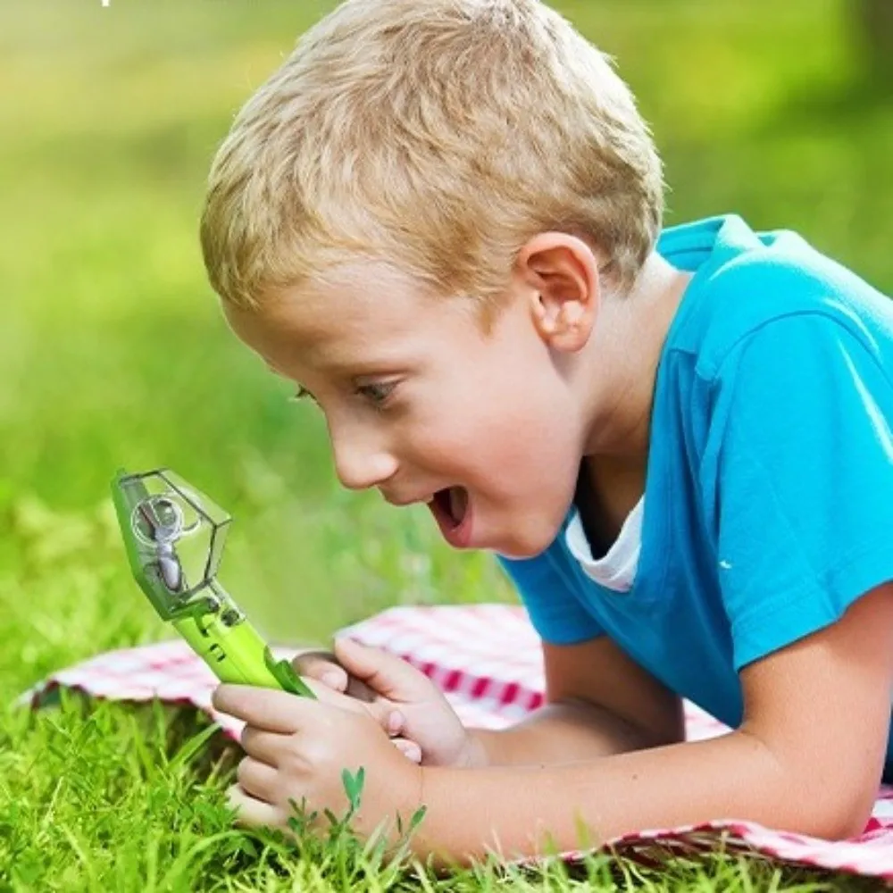 New Portable Insect Catcher with 6x Magnifying Glass Multifunctional Insect Display Handheld Outdoor Insect Exploration