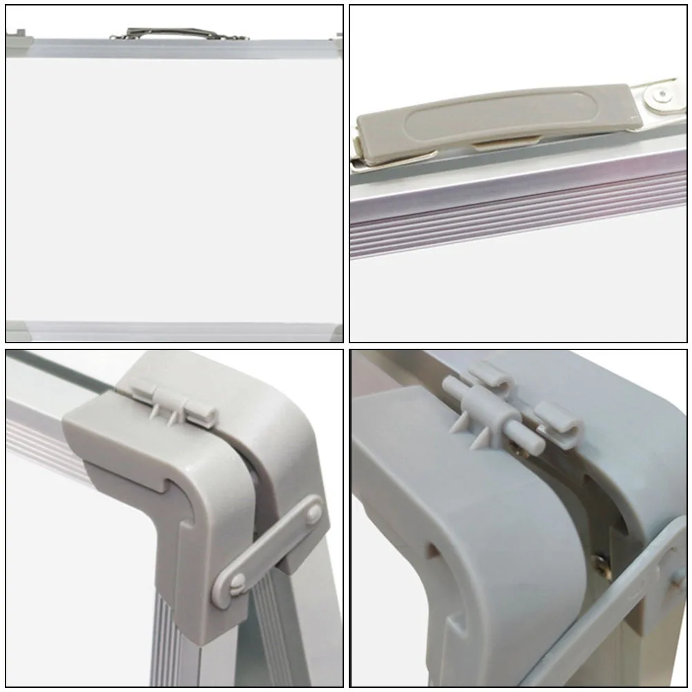 

Portable Double-Sided Magnetic White Board Smooth Dry Erase Writing Surface for Office Meeting School Study Menu Display