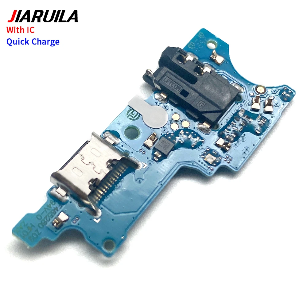USB شحن ميناء شاحن حوض موصل مجلس الكابلات المرنة مع ميكروفون لسامسونج A04 4G A17 5G A26 A56 5G