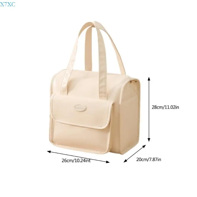 X7XC Multipurpose Women's Lunch Bag Insulated Lunch Organizers for Keeping Meals Warm