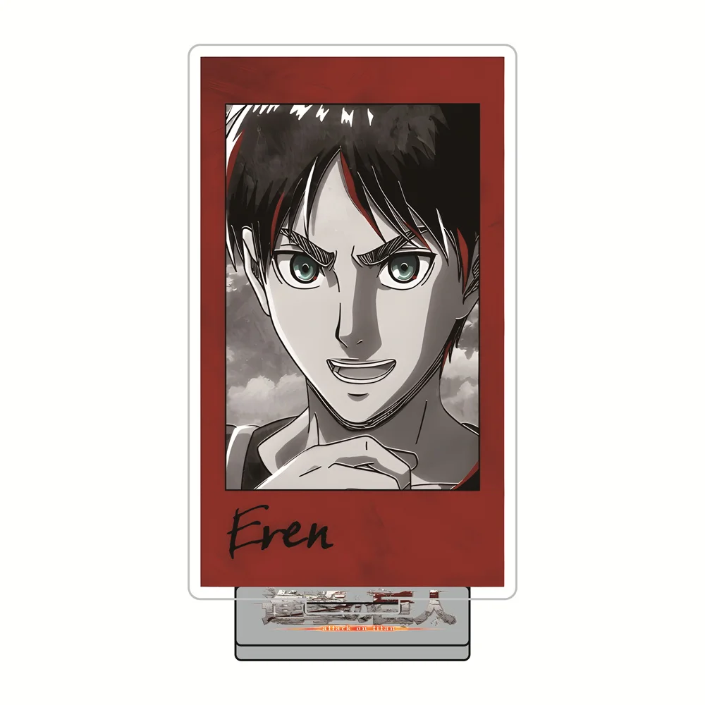 Attack on Titan Aesthetic Portrait Version 12cm Acrylic Stand Figures Keychain Anime Collectible Merchandise Decoration Fan Gift