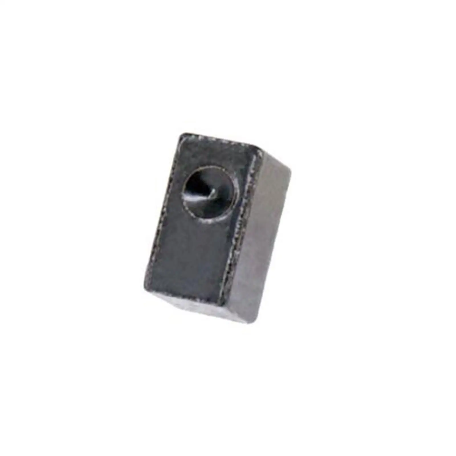 Guitar Saddle Insert String Lock Clamp Block Iron Bridge Accessories Repair Kit for Guitar Strap Pin Jack Socket