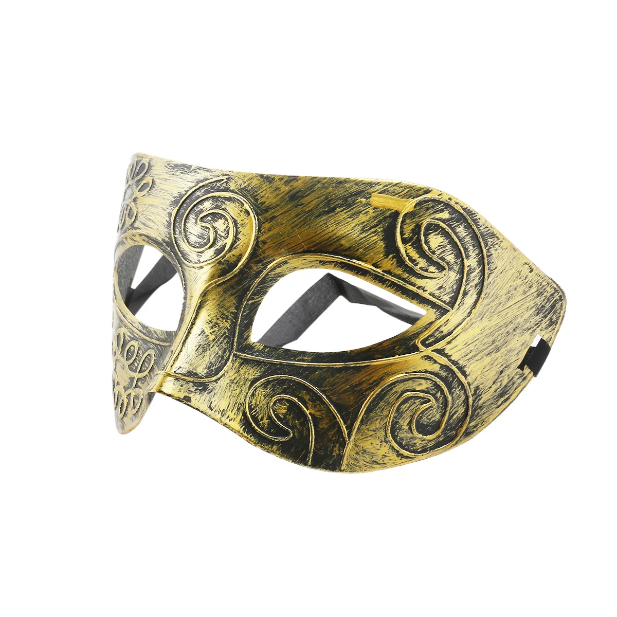 Masques qualifiée aux de chasseur romain grec pour hommes adultes, Rhmasqué, Rhde paupières, Halloween, doré, cool