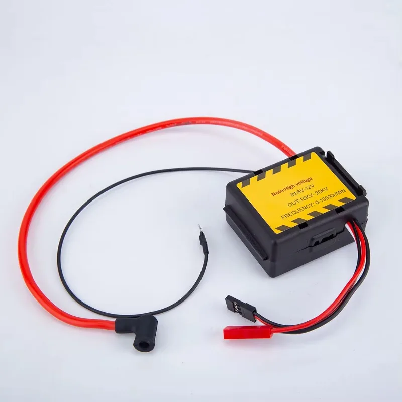 CDI High Pressure Pulse Igniter  for Gas Engine Model Parts with Two Fire Head Caps