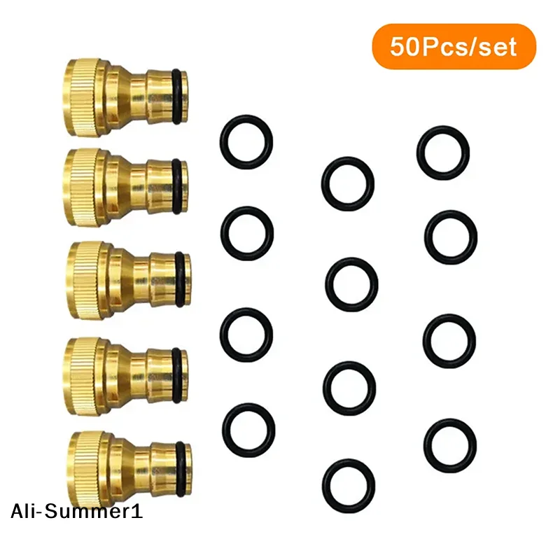 【E】50pcs/lot Gardening Tools And Equipment O-Type Waterproof Rings Pipe Plastic Joint Sealing Rings Garden Accessories