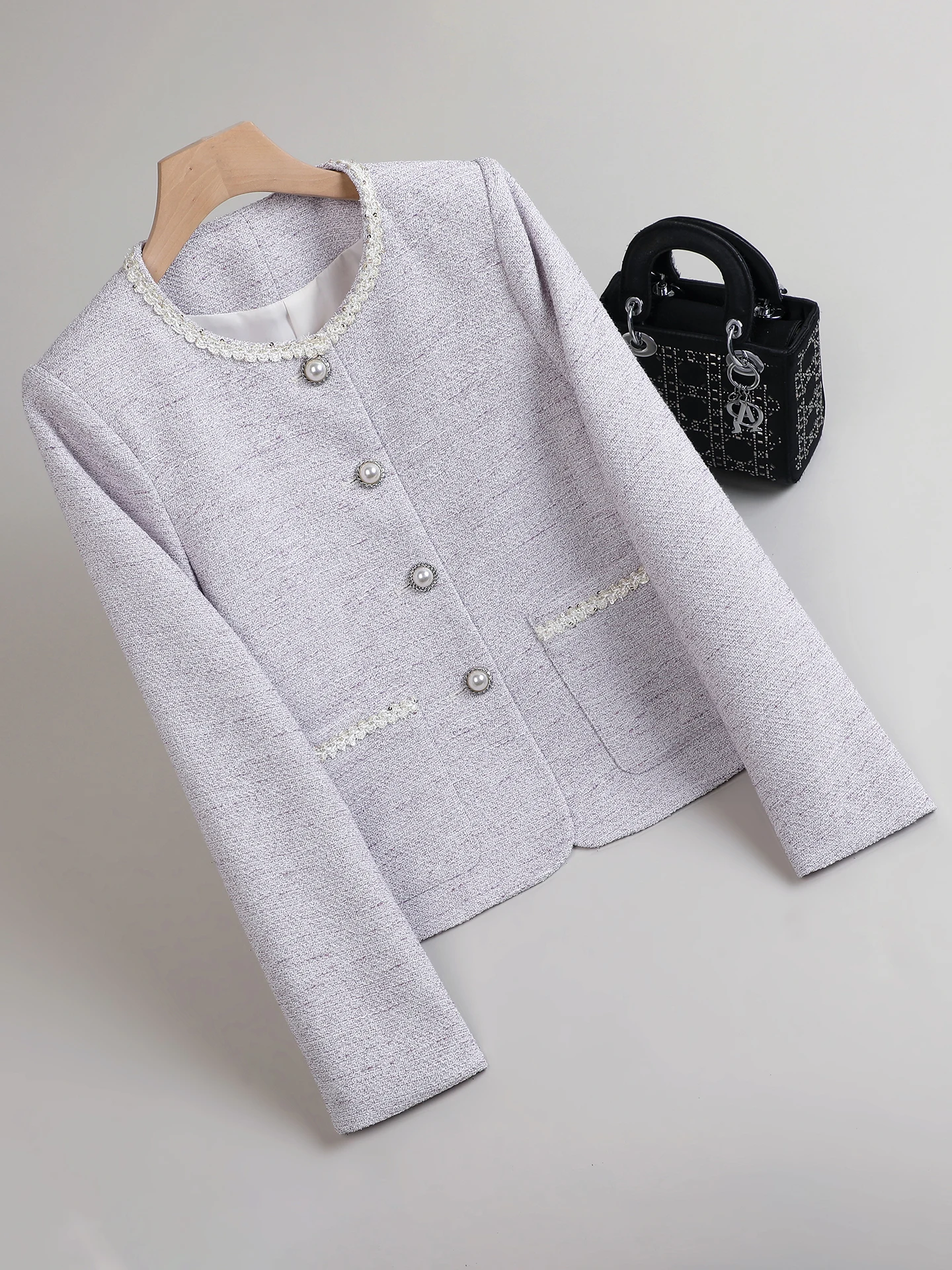 

2026 New Spring Short Outerwear Women's Fragrance Style Quality Lady High-End Feeling This Year's Popular Top Autumn