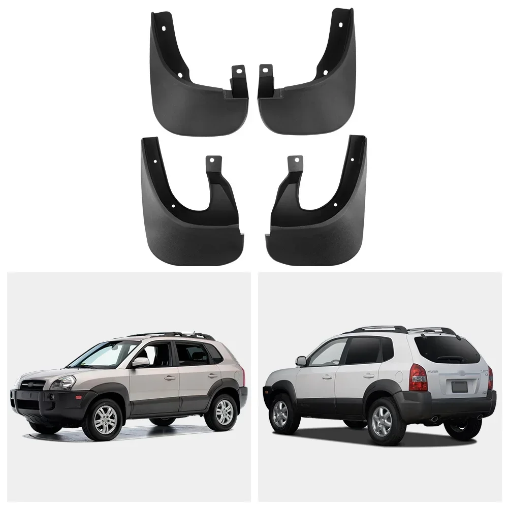 Mud Flaps for Hyundai Tucson 2006-2012 2010 2011 Lightning Splash Guards Fender MudFlaps Front Rear Mudguards Car Accessories