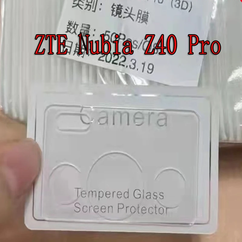 3D Camera Lens For ZTE Axon 40 Ultra Tempered Glass Protective ON Nubia RedMagic Red Magic 7 Pro  Z40 Protector Cover Film