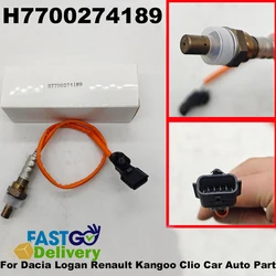 In stock Oxygen Sensor H7700274189 for Dacia Logan Renault Kangoo Clio Car Auto Part 6001549060 8201035691 8201071311 8200651078