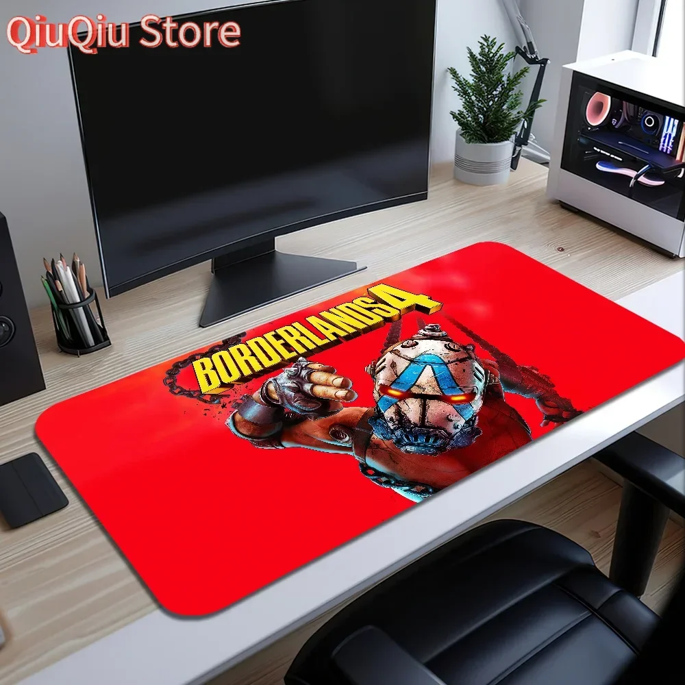 Game B-Borderlands 4 Mouse Pad Large Desk Mat Keyboard Ergonomic Office Rubber PC Non-slip Anti-fray Home Custom Best Price