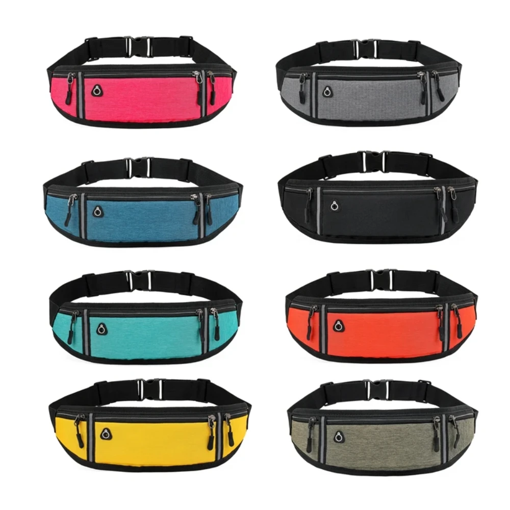 Professional Running Waist Bag Sports Belt Pouch Mobile Phone Case Men Women Hidden Pouch Gym SportsBags Running Belt Waist Pack