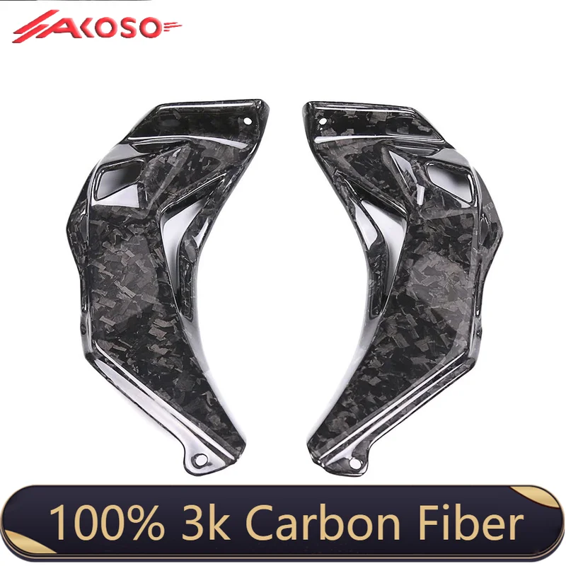 

AKOSO High-Gloss Dry Carbon Fairing Side Panels for Kawasaki ZX10R 2016-2020, Body Upgrade Kit