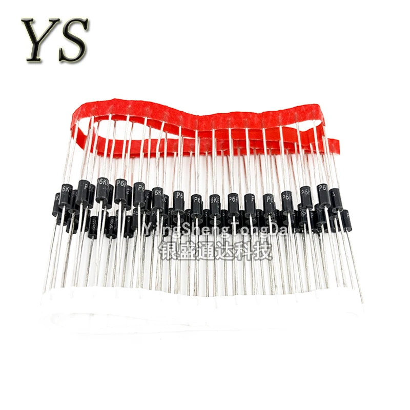 20PCS P6KE16A/CA P6KE18A P6KE18CA P6KE20A/CA P6KE22A/CA P6KE24A/CA P6KE27A/CA P6KE30A/CA P6KE33A/CA P6KE36A/CA DO-15 TVS Diode