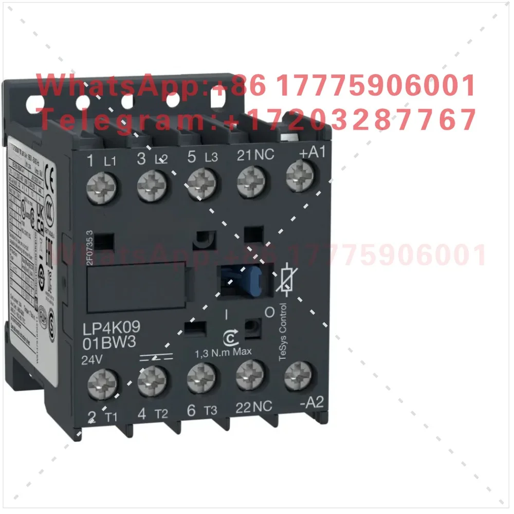 Electric TeSys K Contactor LP4K0610BW3 LP4K0910BW3 LP4K1210BW3 24V DC