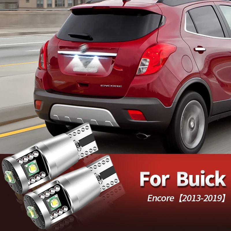 2 pezzi per Buick Encore 2013-2019 Luce targa a LED 2014 2015 2016 2017 2018 Accessori