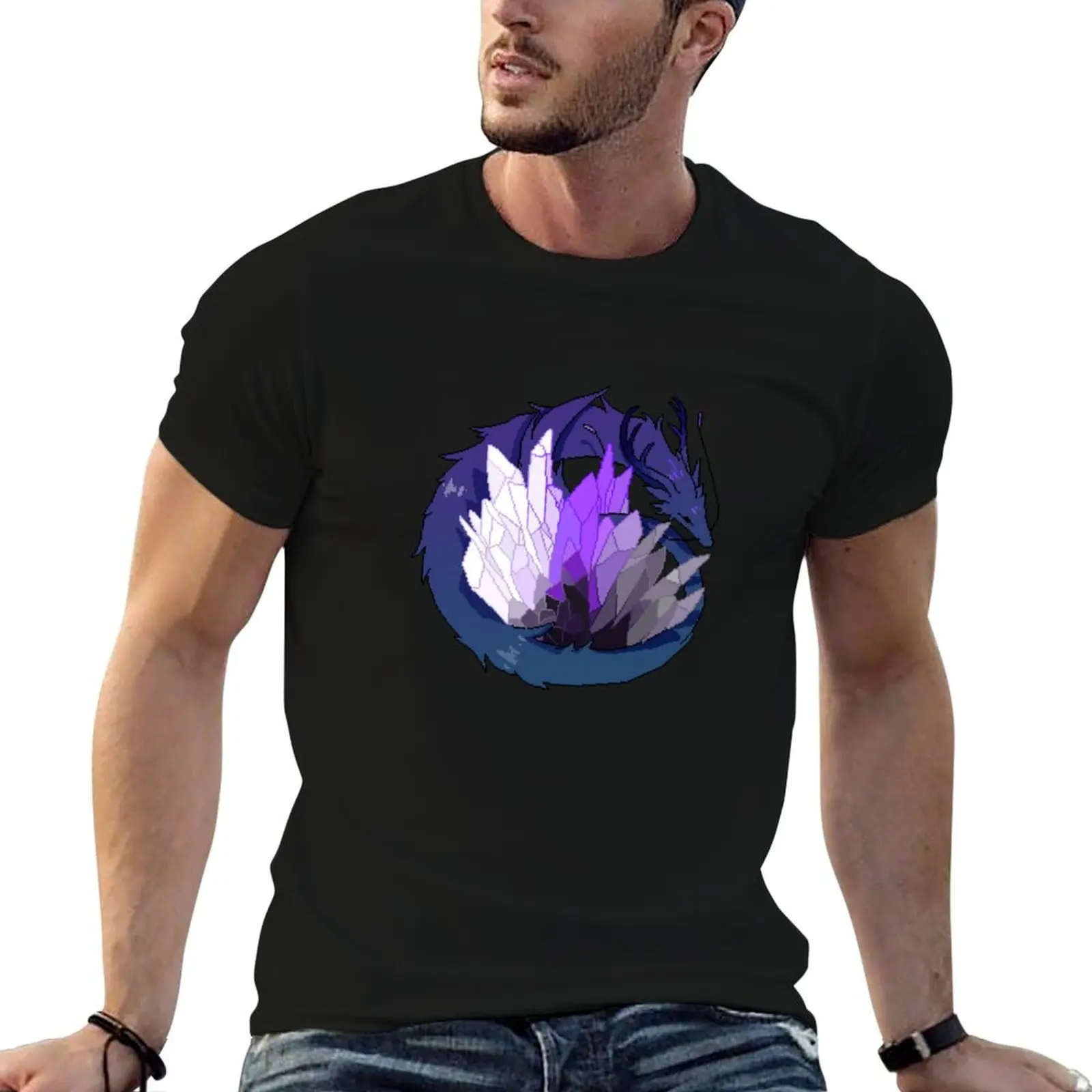 Demisexual Flag LGBT Pride Dragon (Requested) T-Shirt t shirts for man graphic vintage funny t shirts dark humor T-Shirt