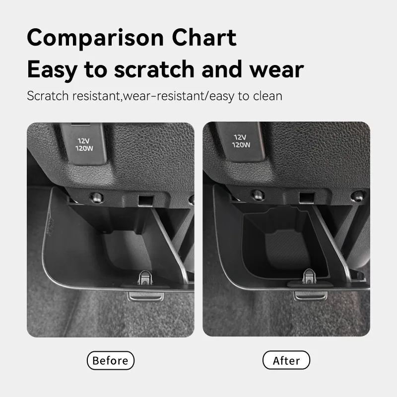 Center Console Storage Box Organizer for 2022-2025 Daihatsu CANBUS, Silicone Car Interior Modification Accessories