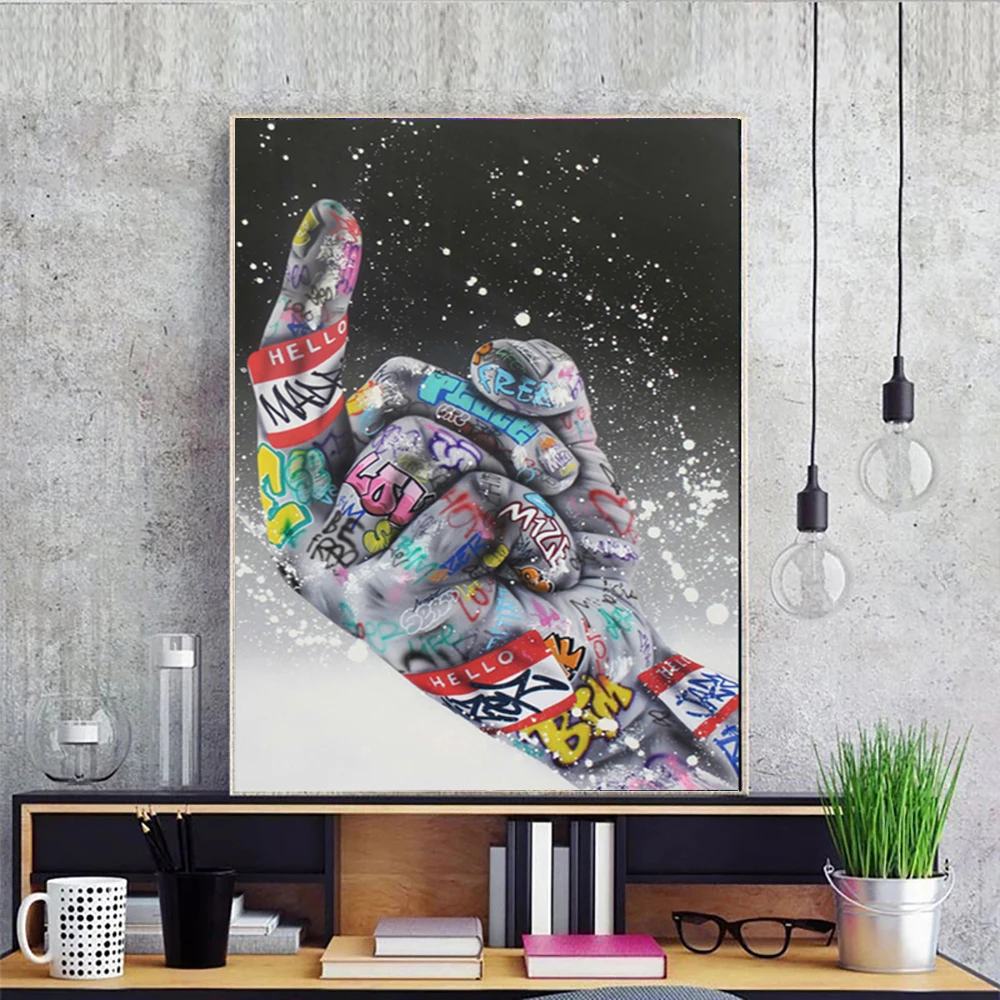 YOUQU Abstract Series DIY Diamond Painting Fist Full Diamond Diamond Hand Mosaic Embroidery Shoes Home Cool Art Decoration