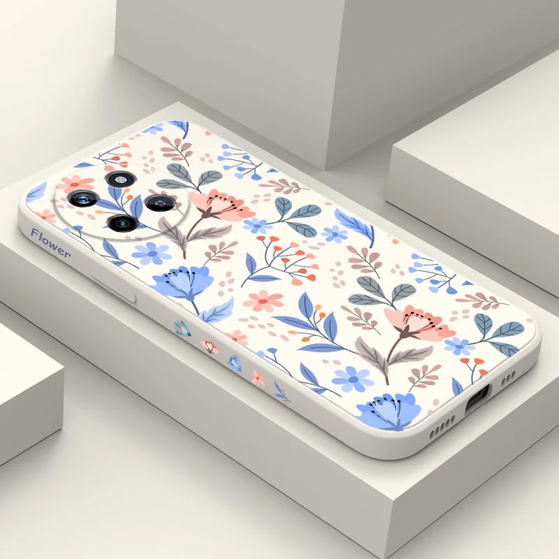 

Fragrant Flowers Phone Case For OPPO Realme 14 13 12 11 10 9 9i 8 8i 7 Pro Plus C35 C21Y C25Y C25 4G 5G Liquid Silicone Cover
