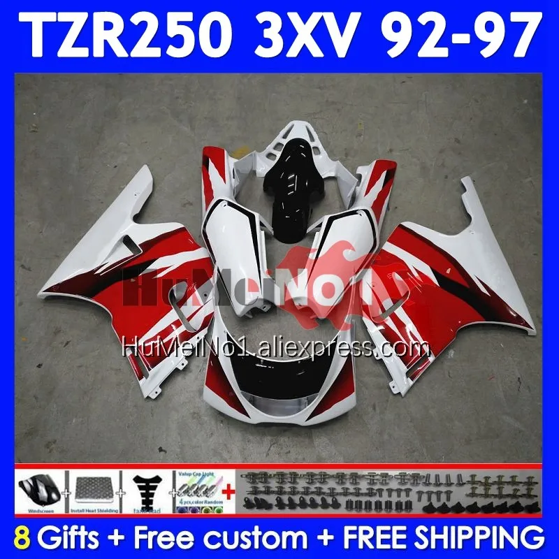 TZR-250 For YAMAHA 3XV TZR250 TZR 250 RR 92 93 94 95 Stock red 96 97 376No.11 TZR250RR 1992 1993 1994 1995 1996 1997 Fairing