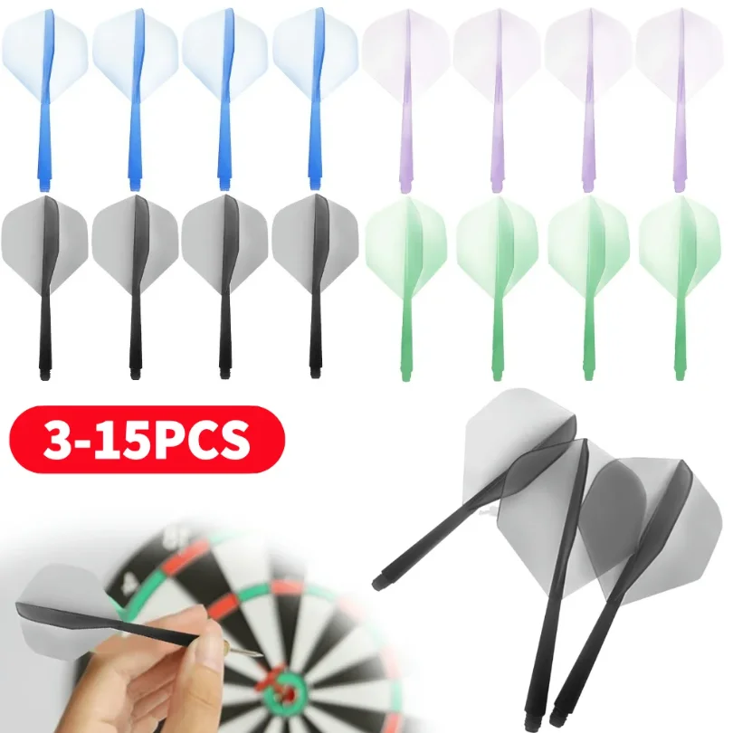 

Integrated Dart Flights and Shafts Anti-fall Professional Darts Plastic Integrated Dart Shaft and Flights Dart Accessory