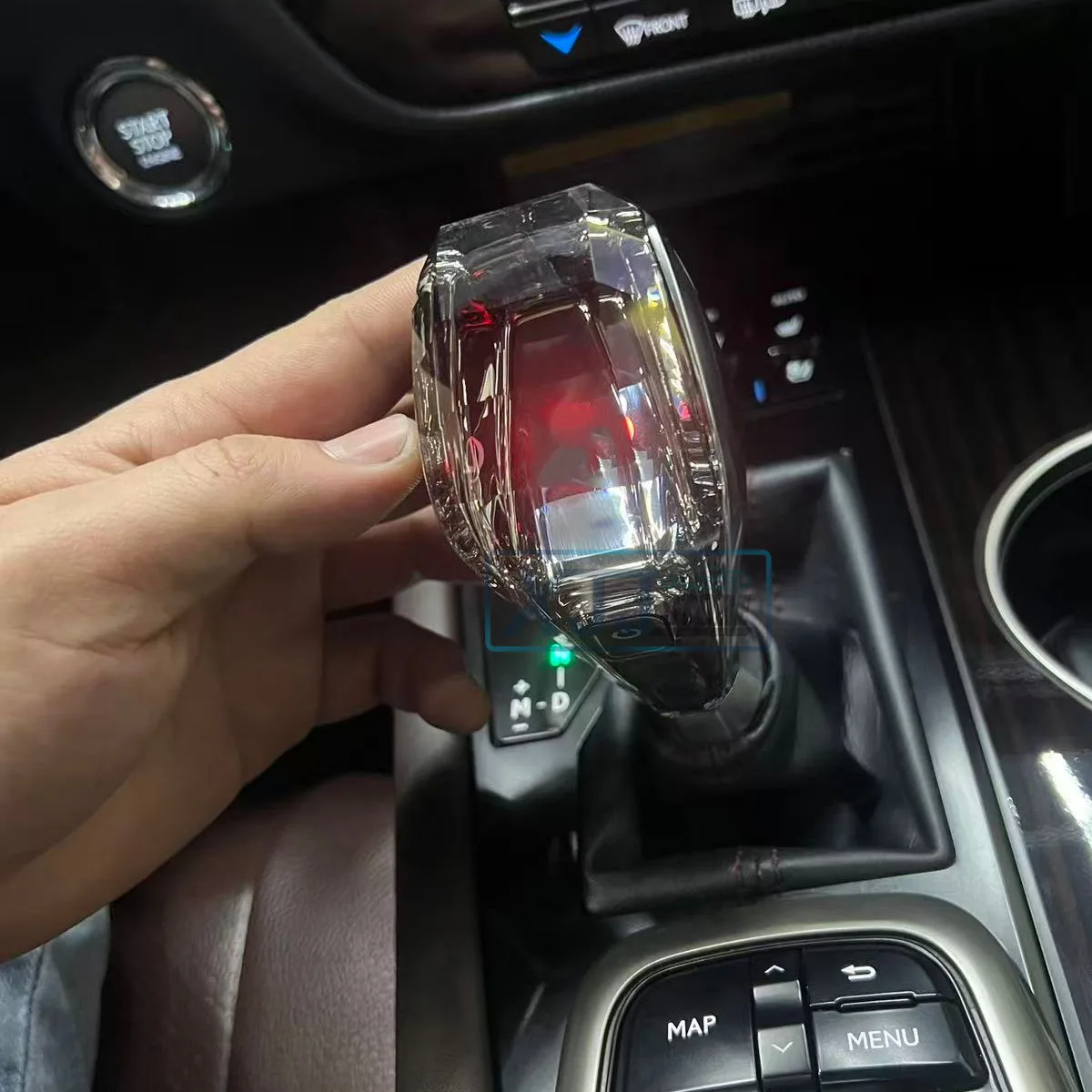 NEW Crystal Gear Shift Knob Gears Replacement Fit for Lexus LX LX570 2016 2017 2018 2019 2021 Car Accessories