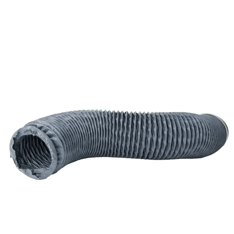 Knokoo 2 Meters Retractable Insulated Flexible Vent Duct Hose for fume extractor conveying smoke dust