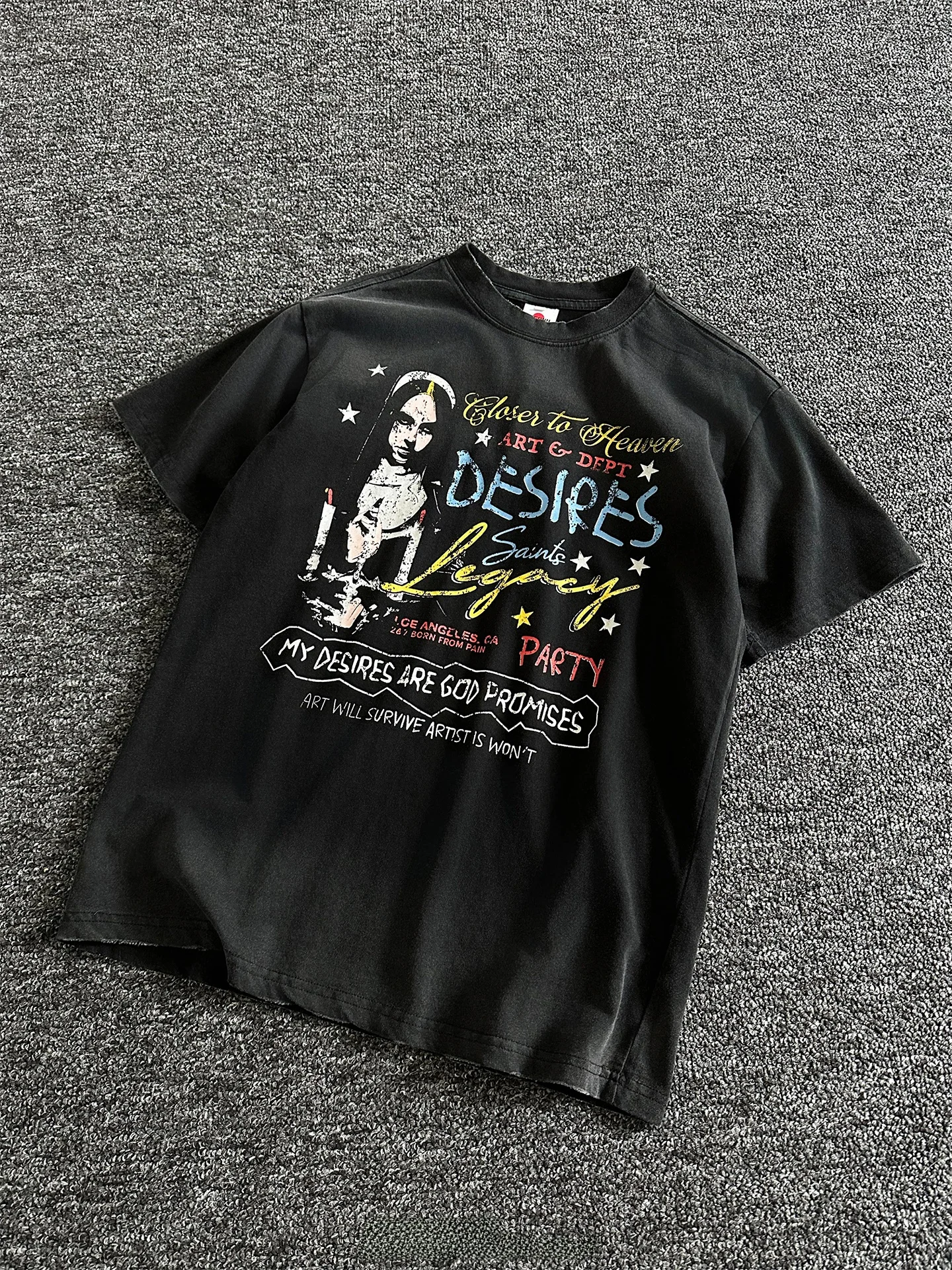 

Футболка Rise Brand с принтом в стиле американского хип-хопа, широкая, с коротким рукавом, с эффектом поношенности, с круглым вырезом, летняя, хлопковая, с круглым вырезом на шее.