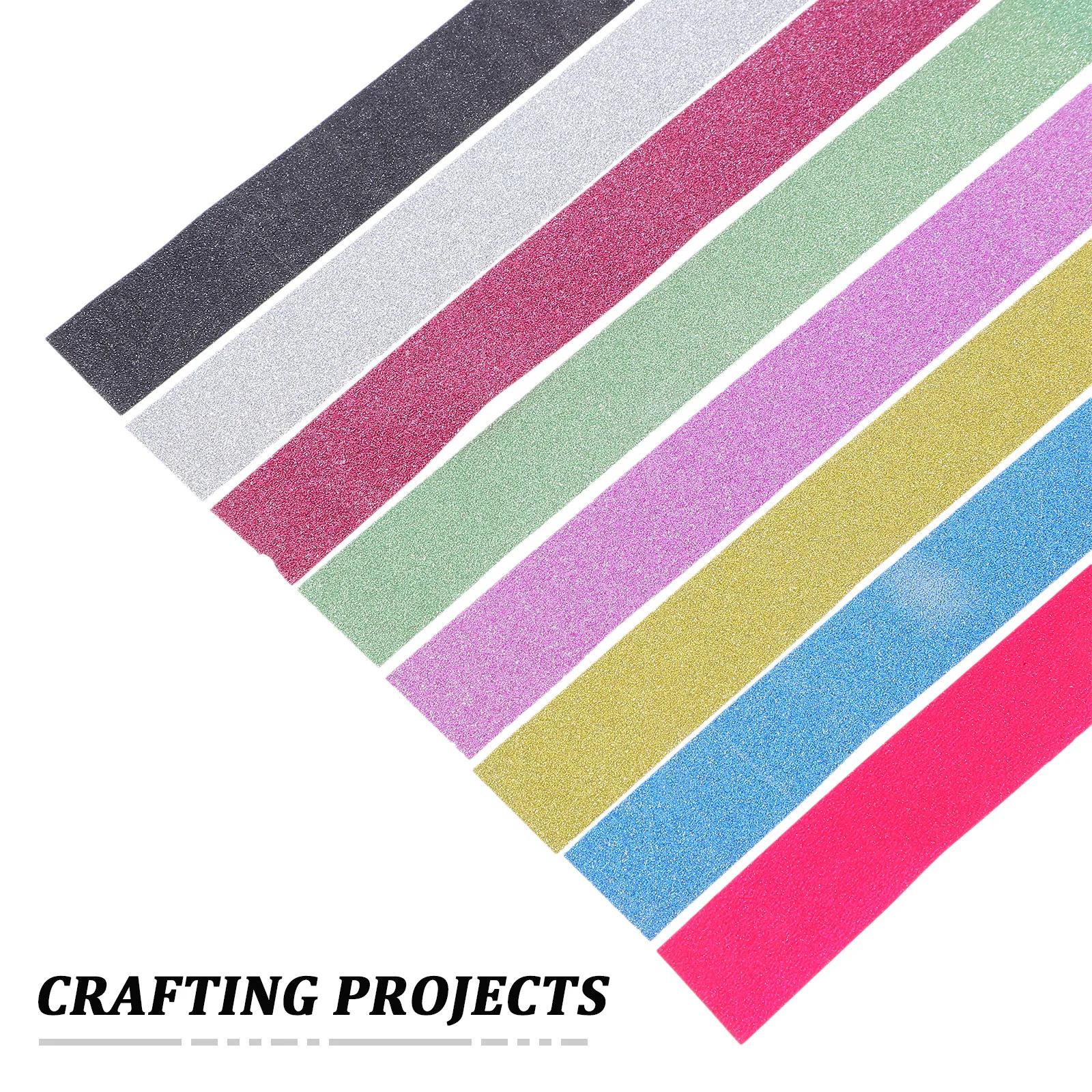 8 لفات بريق اشي الشريط 15 مللي متر × 5 متر الملونة ذاتية اللصق تألق الشريط ل سكرابوكينغ المجلات DIY بها بنفسك ورقة الحرف #2
