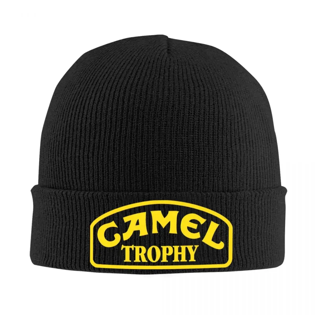 Camel Trophy Knitted Hat Beanies Autumn Winter Hats Warm Color Cap Men Women Gift