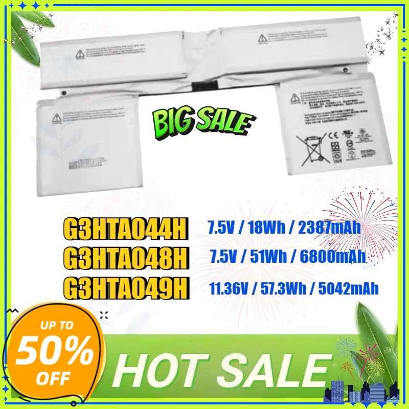 G3HTA049H G3HTA044H G3HTA048H Screen Keyboad Battery for Microsoft Surface Book 2 13.5