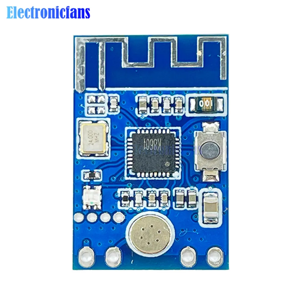 2.4G Wireless Microphone Audio Signal Transmitter Receiver Module 20Hz-20KHz RF Transceiver Board Module PCB Onboard Antenna