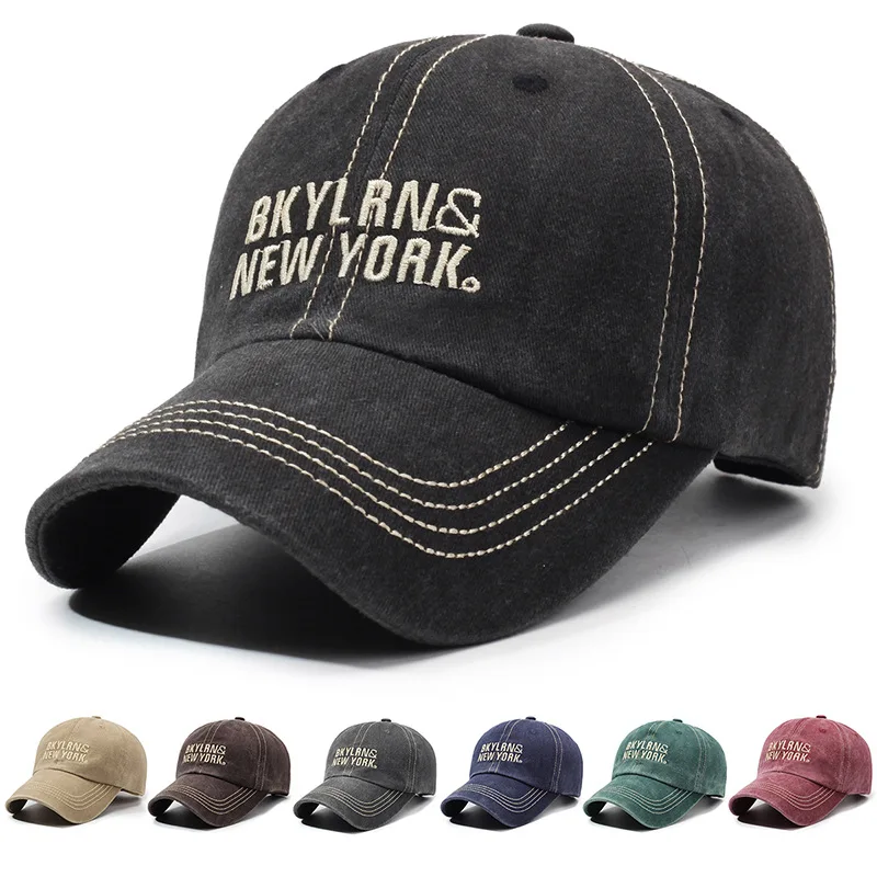 

Urban - Vibe "BKYLRN& NEW YORK" Baseball Cap for Leisure and Sports