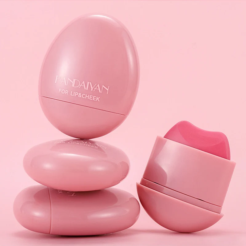 Bâton de fard à joues polyvalent 2 en 1, couleur unique, mat, facile à appliquer, longue durée, maquillage naturel pour les yeux, rouge à lèvres