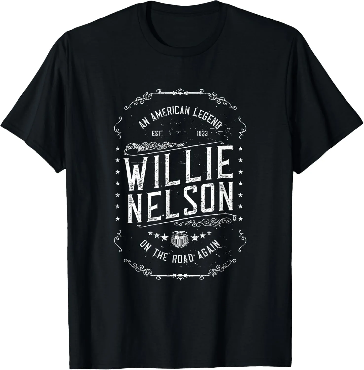 

Official Willie Nelson American Legend T-Shirt