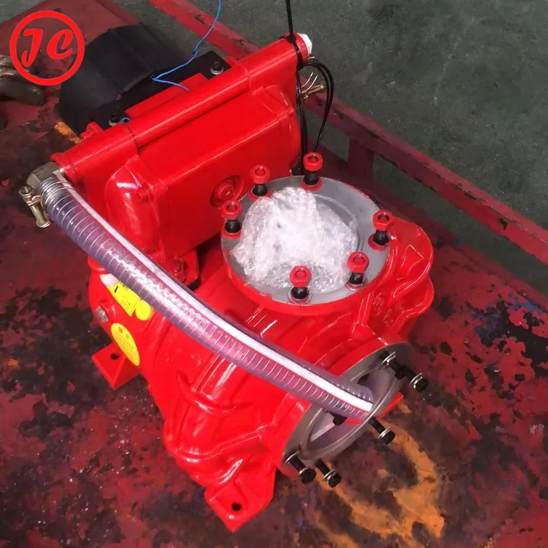 Bomba de água centrífuga elétrica personalizada para caminhão de bombeiros
