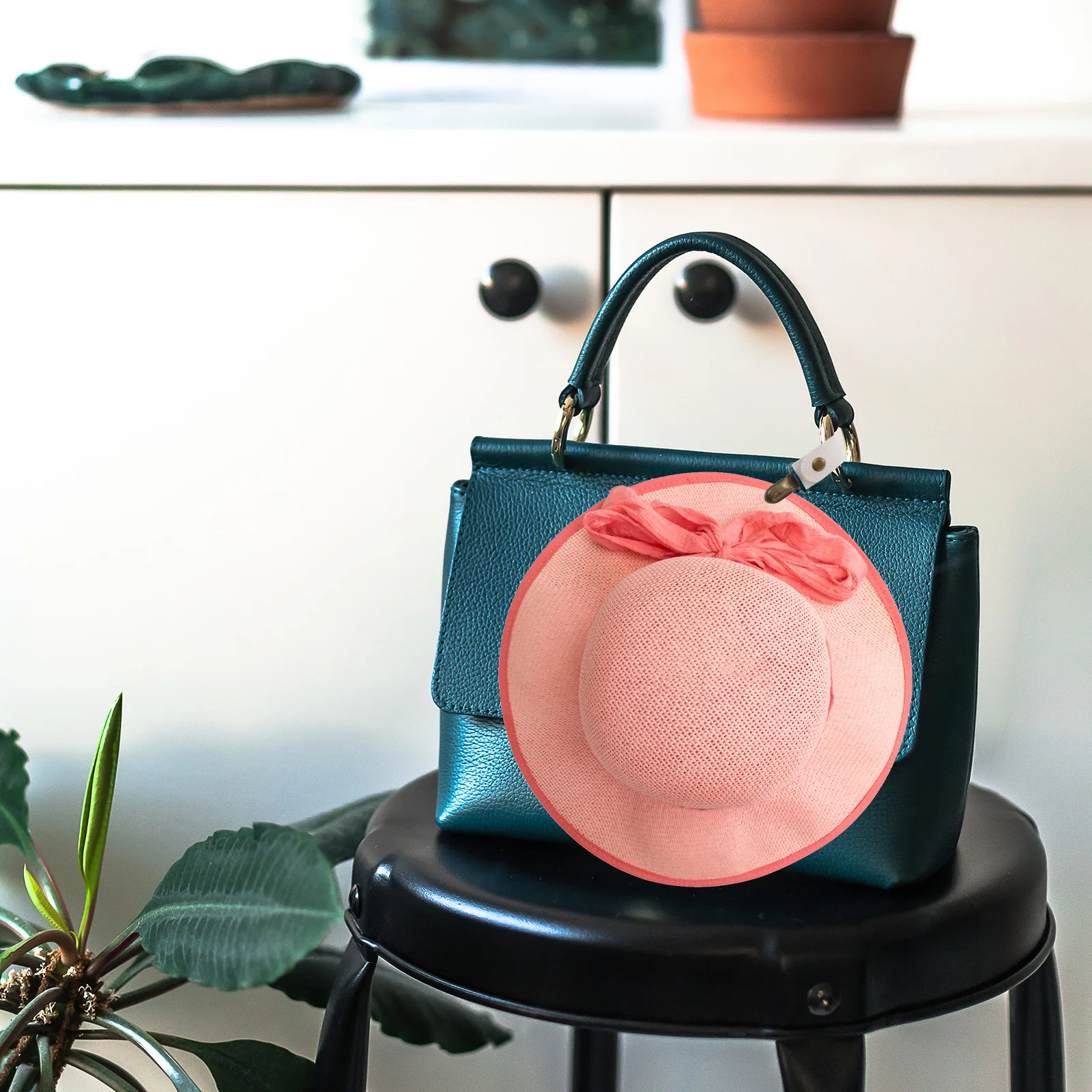 

3Pcs Hat Clip Holder for Outdoor Use Simple Design Fits Handbag Backpack Luggage Travel Accessory for Hiking Sailing Boating