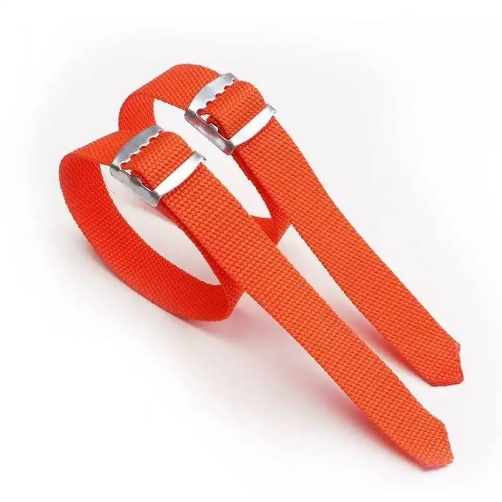 Replacement Rubber Sole For Lineman Pole Climbing Spikes Anti Slip Heavy Thickened Protective Steel Base Professional Tool