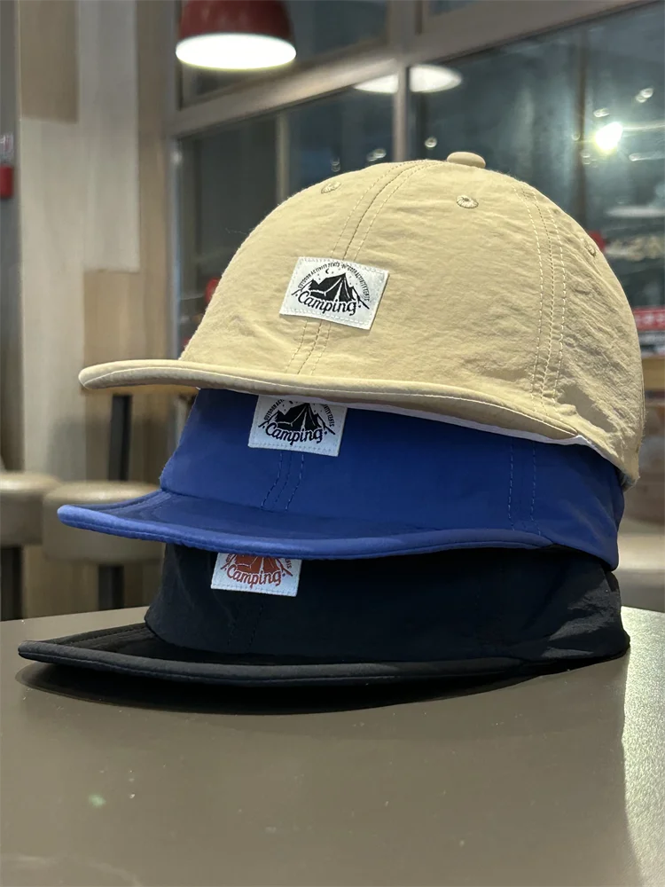 

short-brimmed quick-drying baseball caps for men and women summer mountaineering cycling sports sun protection breathable cap