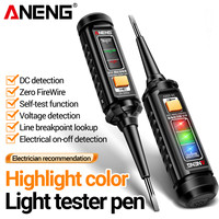 ANENG B15 Highlight Color Light Tester Pen One-word Screwdriver DC Detection Tester Pen Insulated Voltage Detection Tester Tools