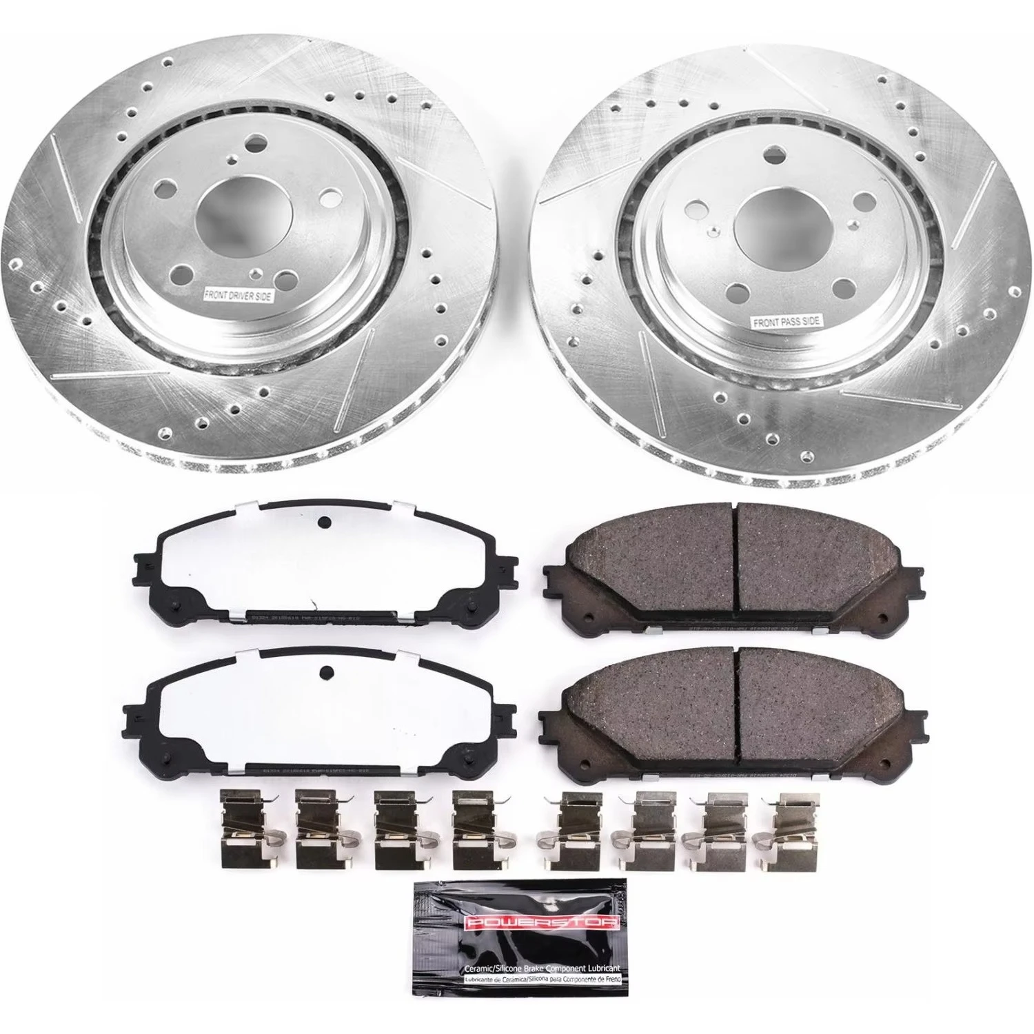 Factory Direct 2026 Auto Parts Carbon Ceramic Brake Pads Disc Hardware RX350 RX450H Brake Kit for