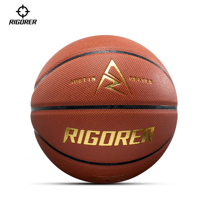 Rigorer Size 7 Standard Basketball No.7 - Austin Reaves Signature, Moisture