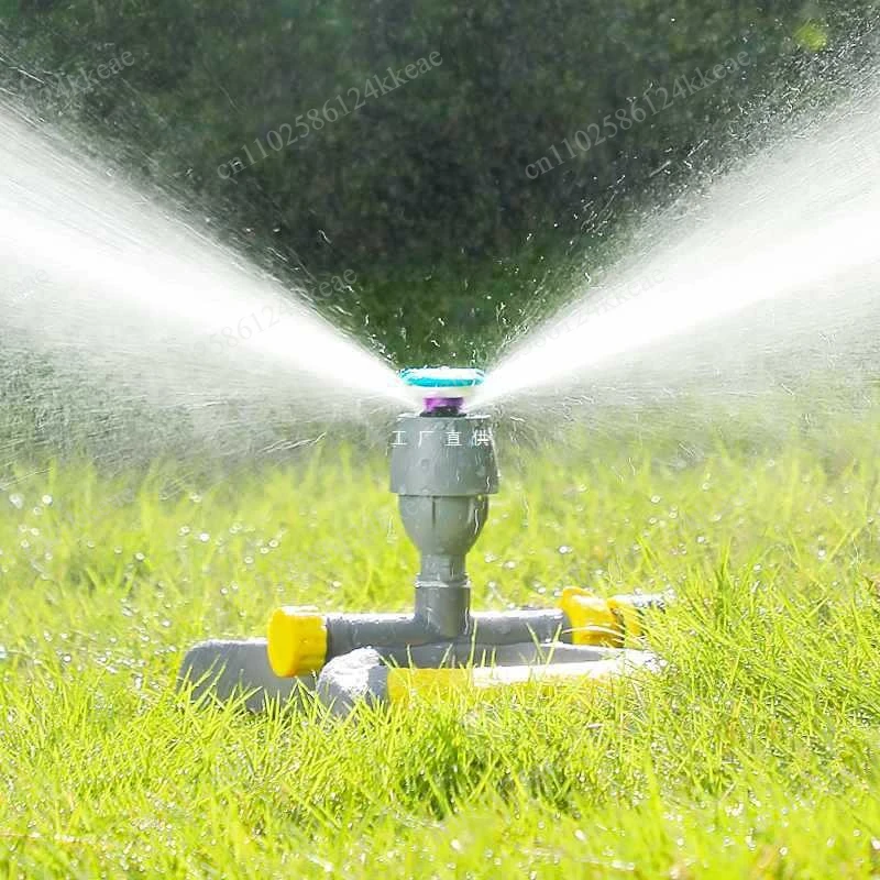 Automatic sprinkler 360-degree rotating nozzle watering vegetables watering greening irrigation watering lawn garden