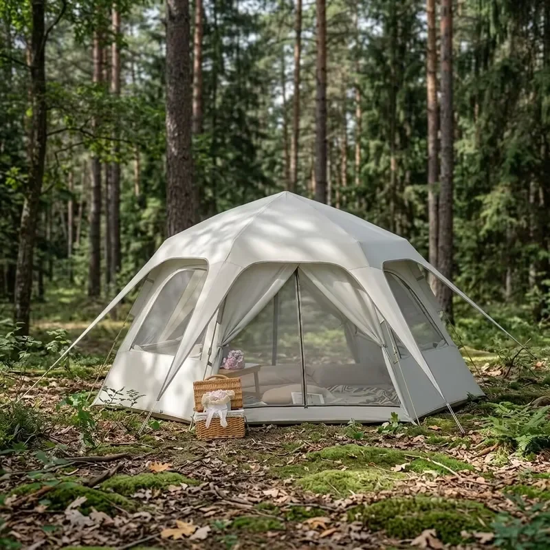 Poles Anti Collapse Wind Storm Frame Car Road Trip Wilderness Shelter Wind Resistant Thick Fiberglass Pole Outdoor Tent